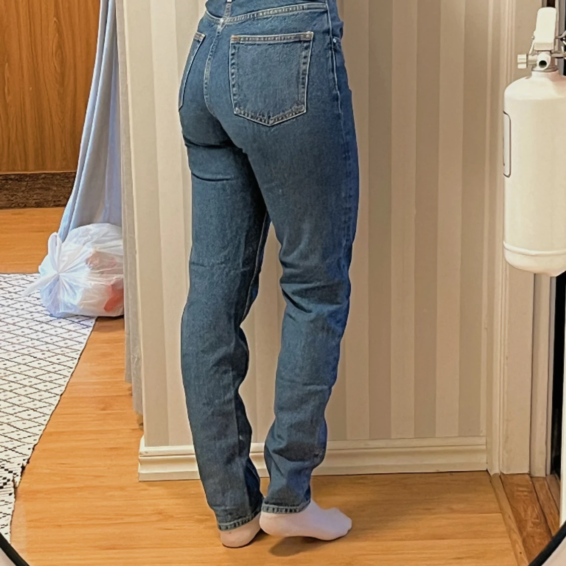 Snygga blå jeans💕 - 90