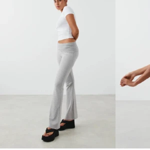 Yoga pants  - Säljer grå byxorna fråga Gina💕 bra skick köpa för ca 2 mån sen