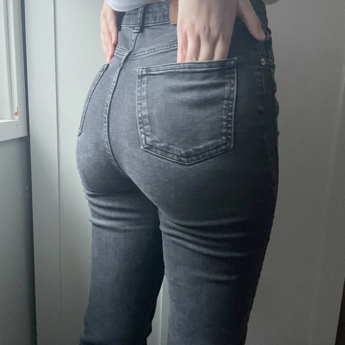 Svarta jeans