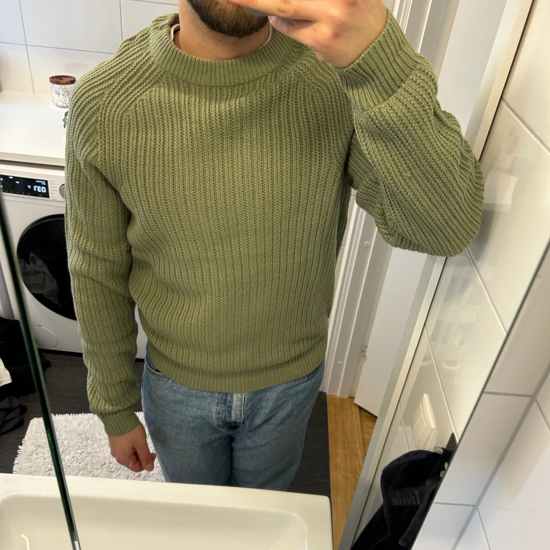 Stickad tröja