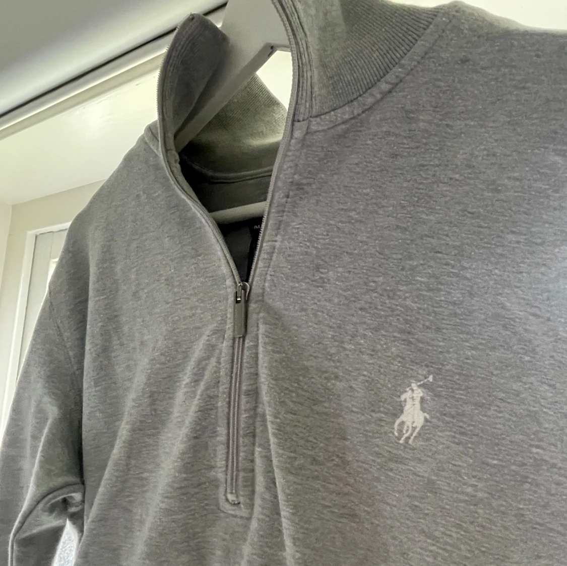 Ralph Lauren zip up/tröja/krage - 90