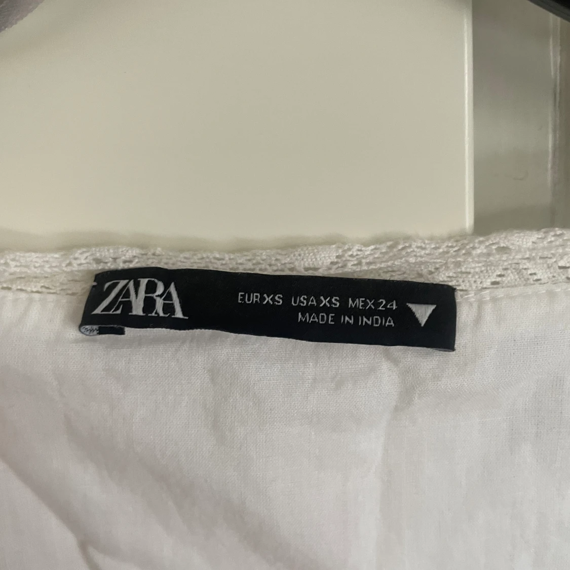 Vit zara klänning - 91