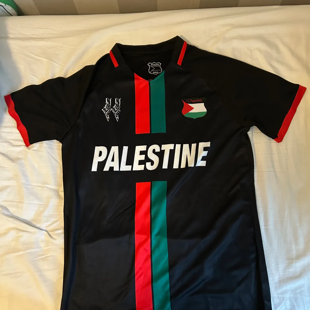 En helt ny Palestina tröja som inte passade mig Väldigt fin och har en fin mening bakom sig  249 kr  Storlek M. T-shirts.