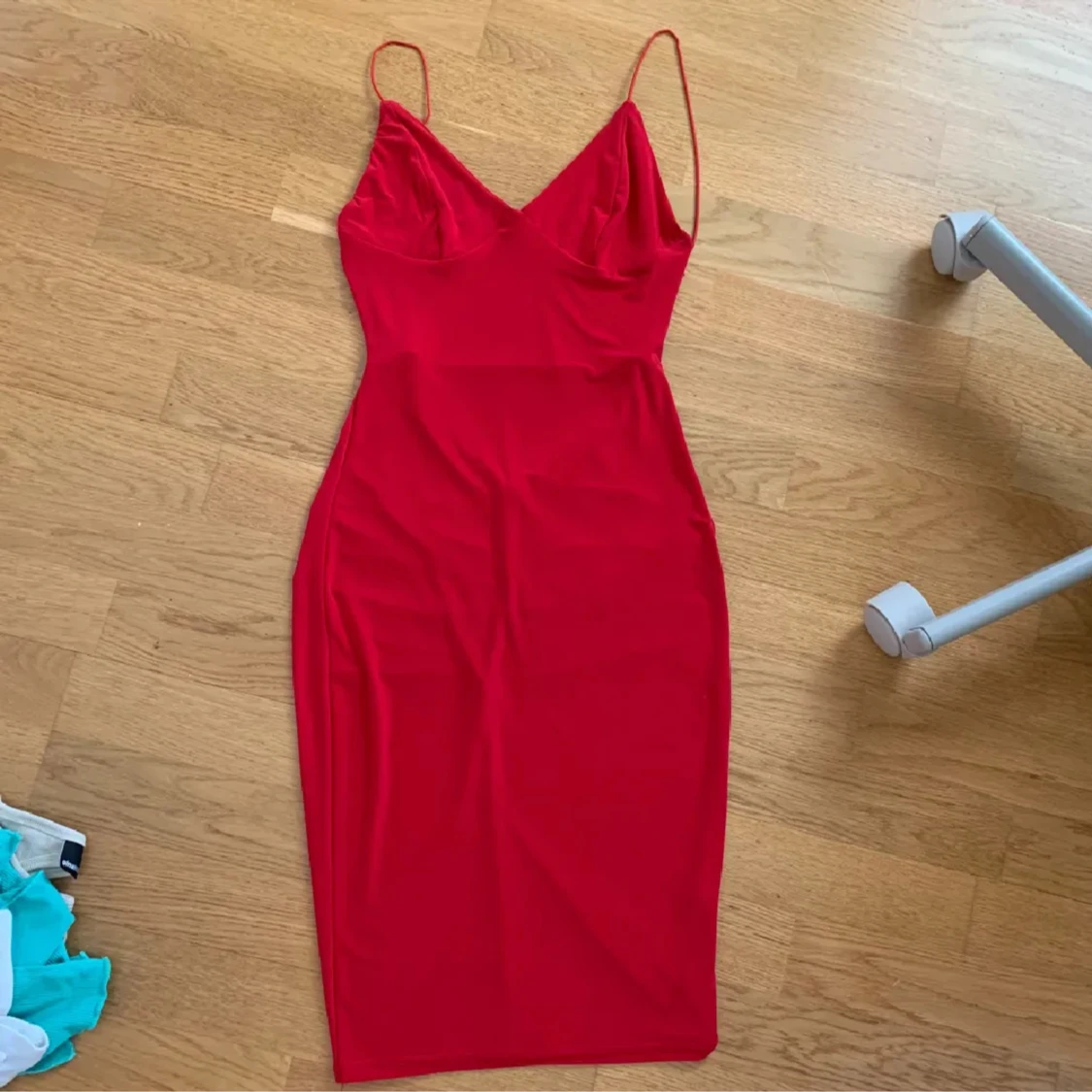 Röd fest klänning från rebecca stella - 90