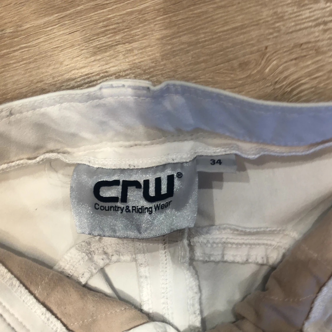 Vita tävlings byxor  - 92