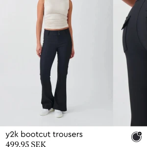 Lågmidjade kostymbyxor gina - Lågmidjade kostymbyxor! Använda 2 gånger köpta för 500kr i butik🥰🥰