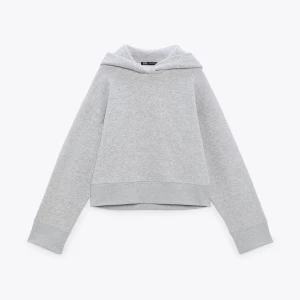 Grå zara hoodie - Stlk m men sitter som en xs-s, nyskick 