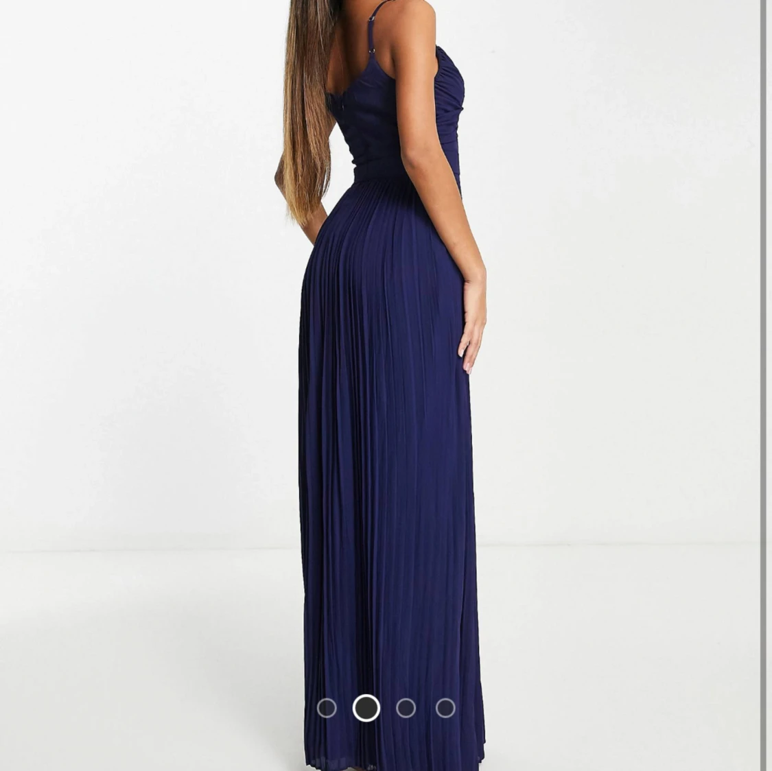 Blå balklänning - 90