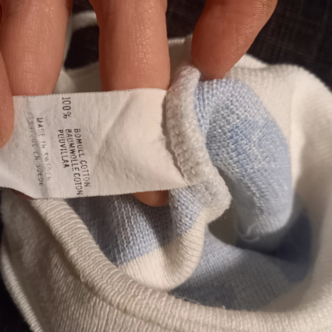 Vit vintermössa strl. 42 - 92