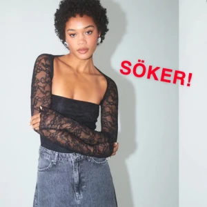 Spets topp - Söker denna spets toppen från Gina som är helt slutsåld i storlek M💗