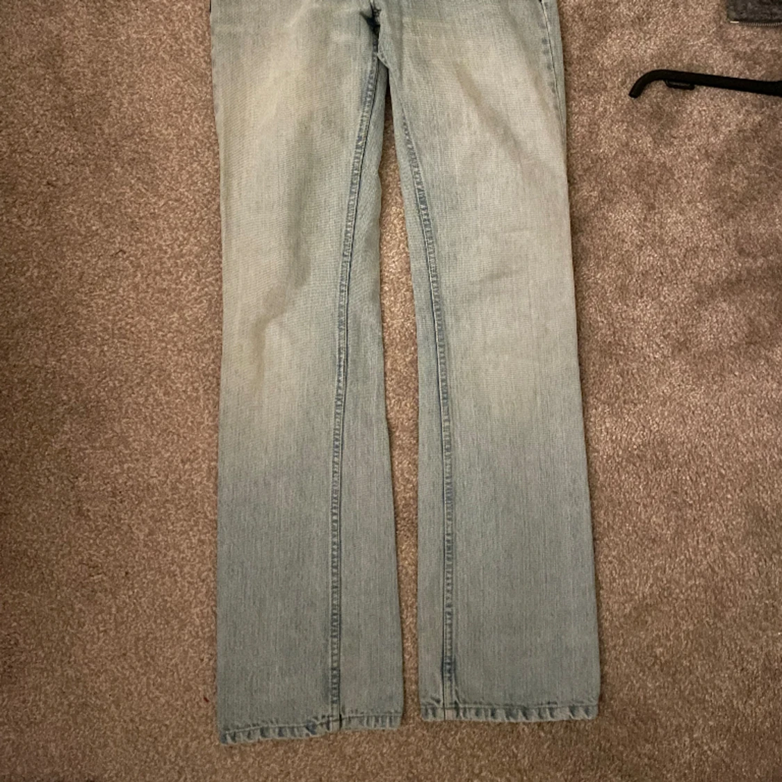 lågmidjade jeans  - 90