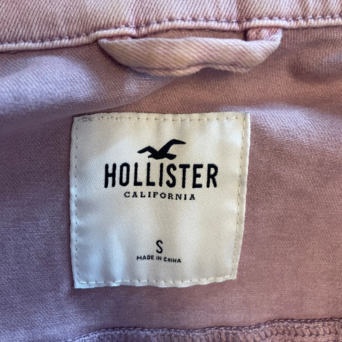 Rosa jeansjacka från Hollister - 91