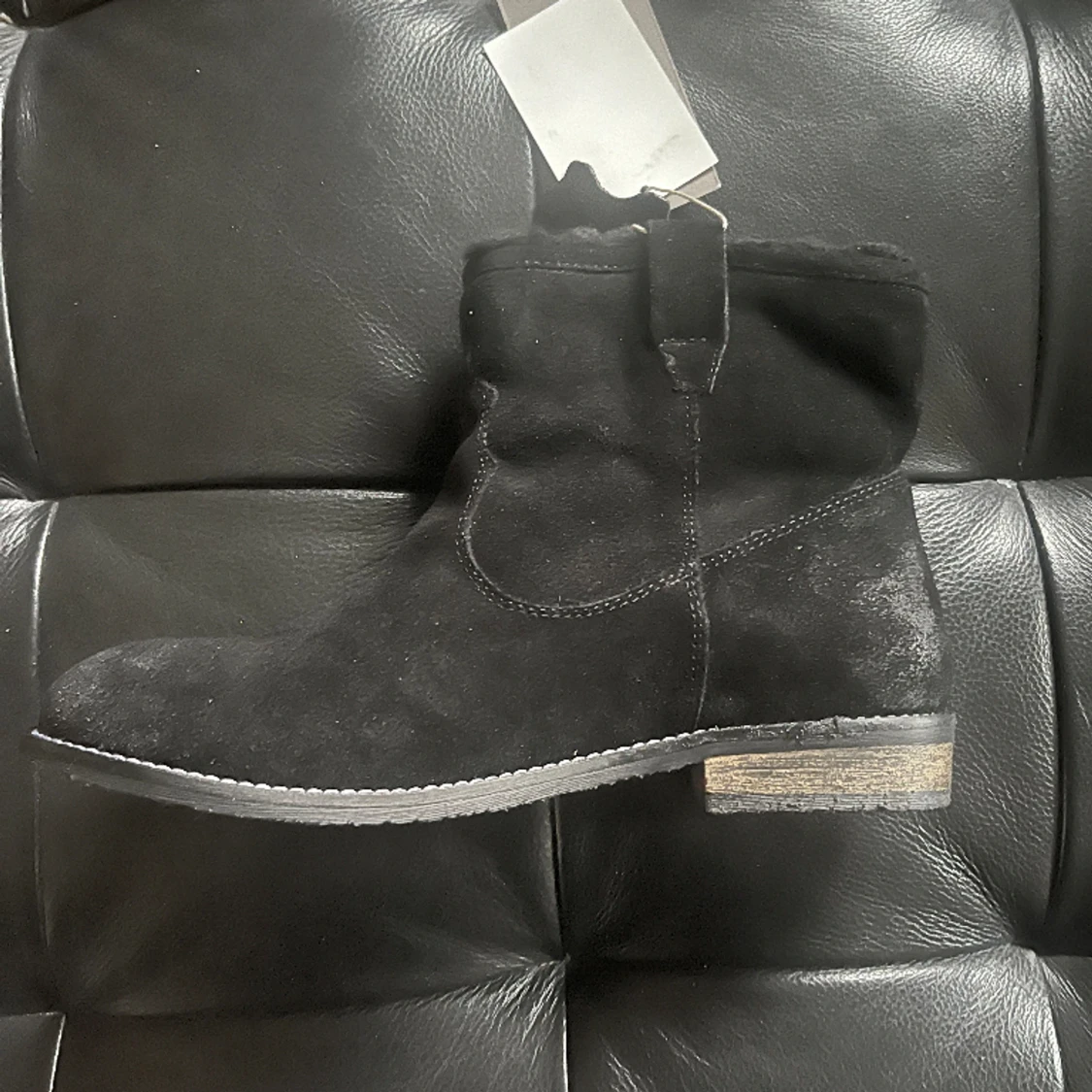 Moccaboots oanvända