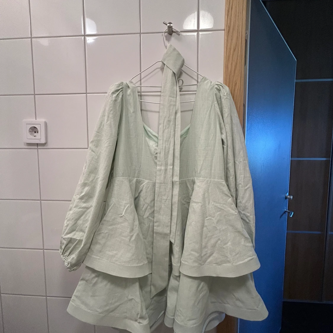 Mintgrön klänning - 90