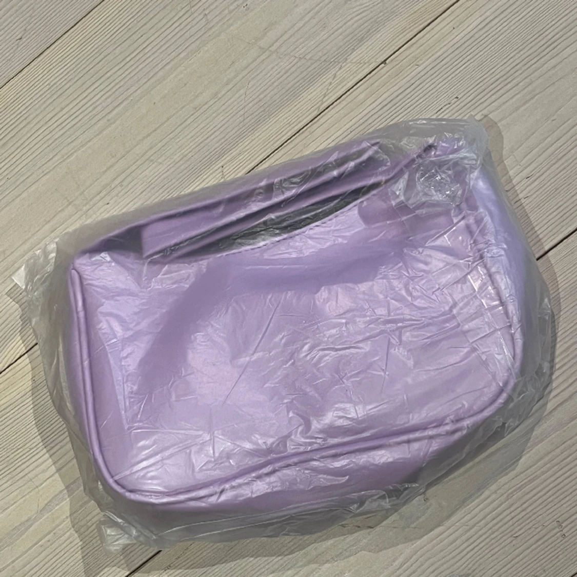 Lila baguette bag väska  - 91