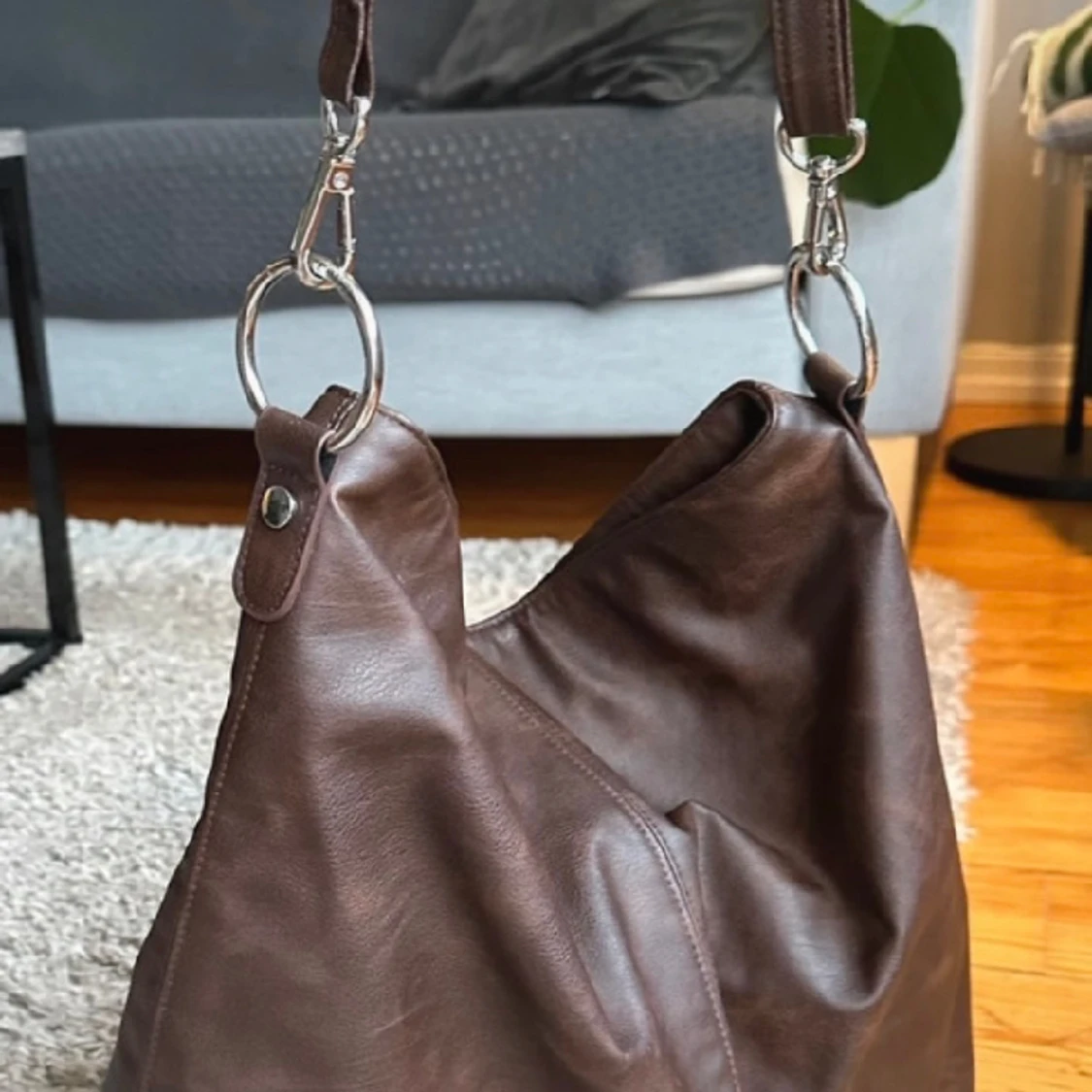Läderväska - 90