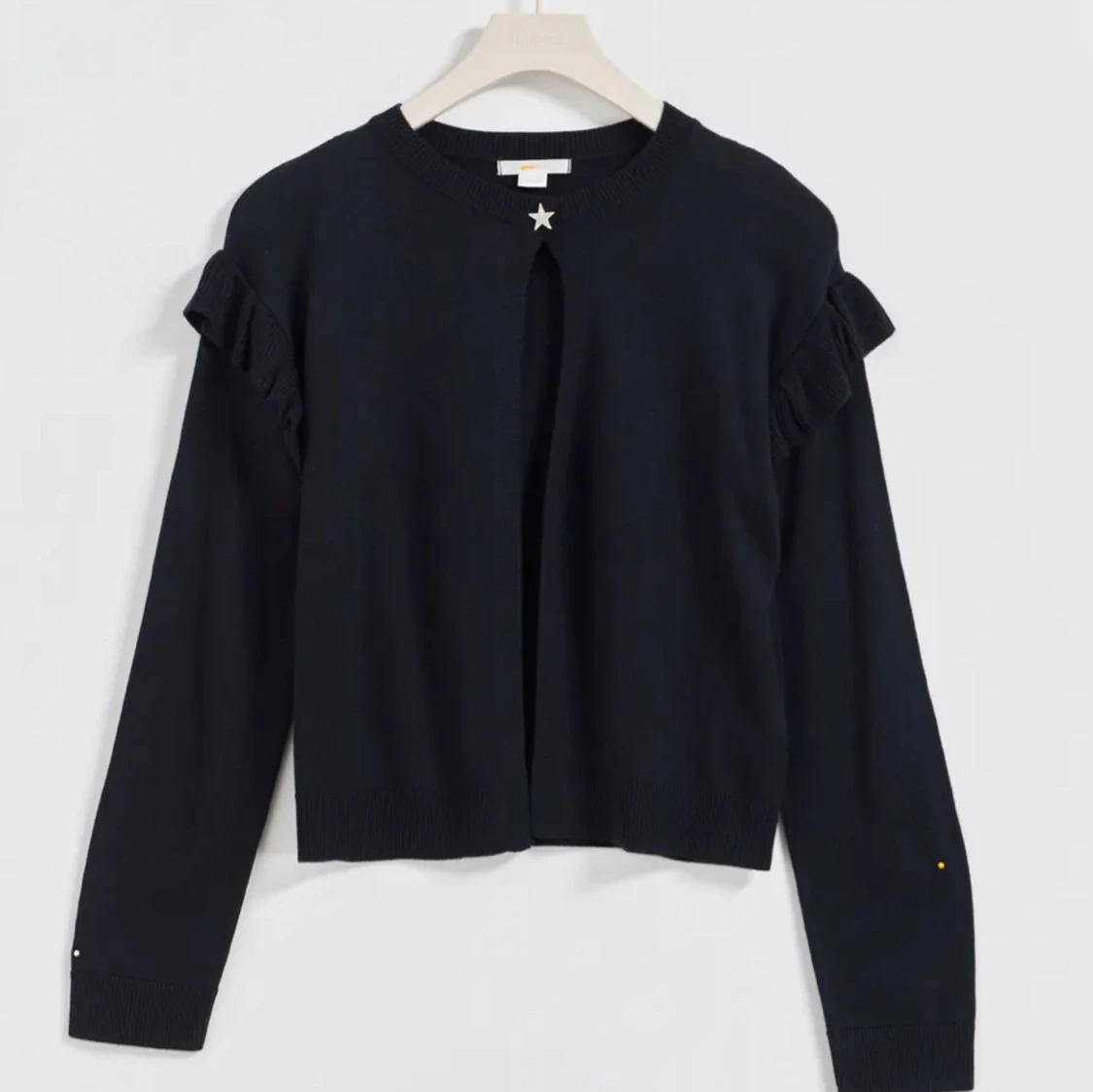 Gina tricot mörk blå kortfa 