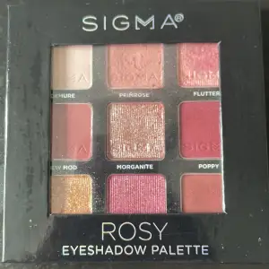 Sigma palette i färgen rosy, lite använd. 60kr