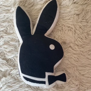 Playboy - Säljer min Playboy kudde, endast använd som prydnad på min säng. Fint skick, inte sönder någon stans. ❤️ säljer för 300kr men pris kan diskuteras. 