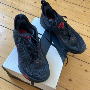 Jordan Luka 1 Bred - Stl 45.5 men passar både 45/46 Inte så använda och de ända defekterna är lite i innersulan som man ser på bilden Skon har bra courtfeeling o bra traction  Låda ingår