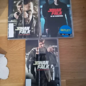 3 dvd filmer Johan falk - 3 st dvd filmer Johan falk