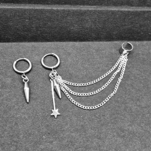 Handgjorda örhängen  - Handgjorda örhängen ●Material- rostfritt stål ●Gjord i bra kvalitet 💎Örhängeskrokar - rostfritt stål. Nickel fri.☆☆☆Längd - 3,5cm och 5cm