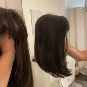 Peruk  - Endast testad, har gardin lugg typ, från shein, realistisk hårbotten. 