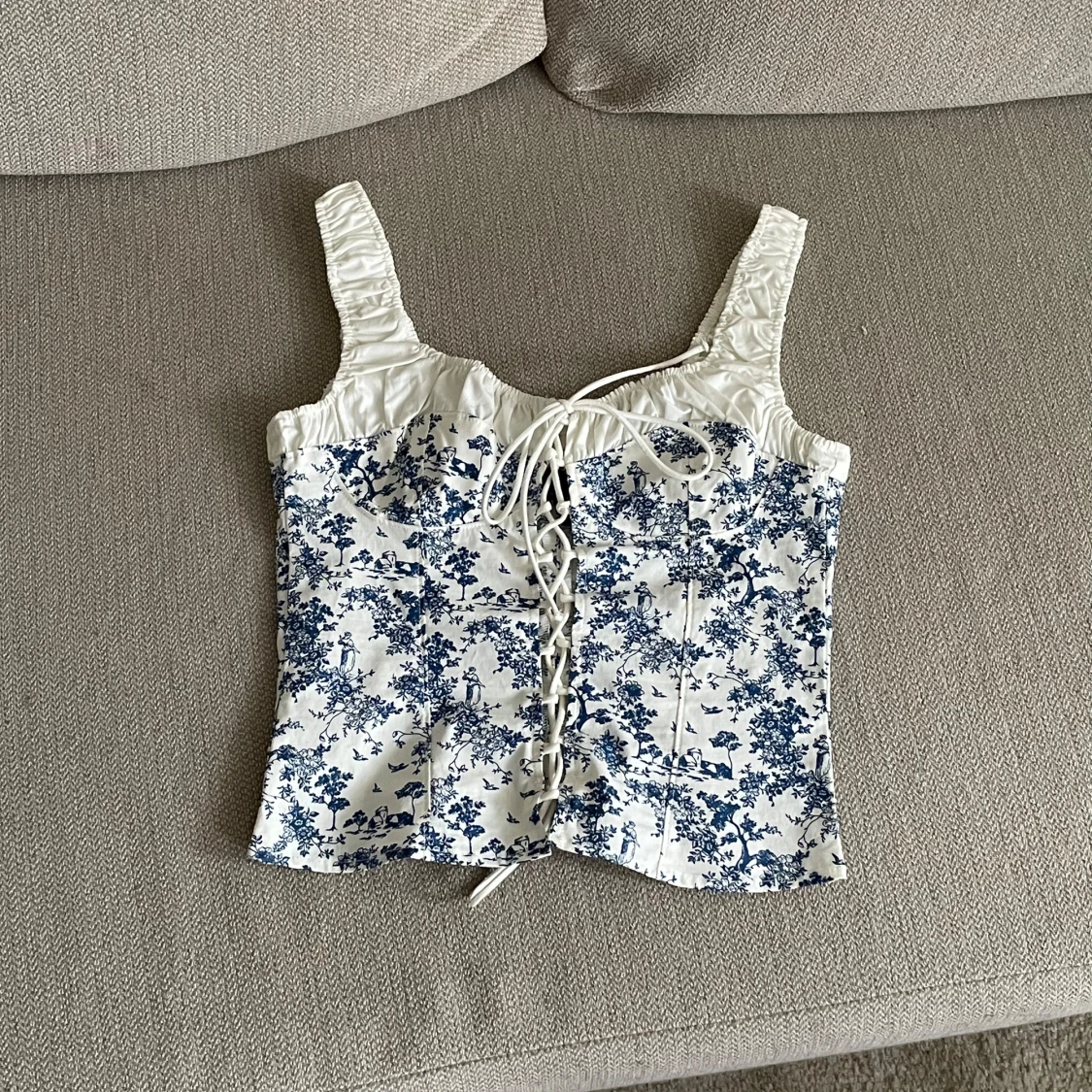 Grekiskt inspirerad topp