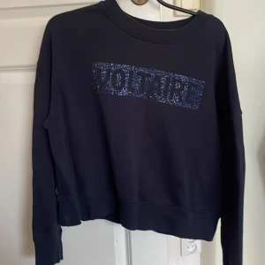 Blå zadig tröja  - Mörkblå zadig sweatshirt