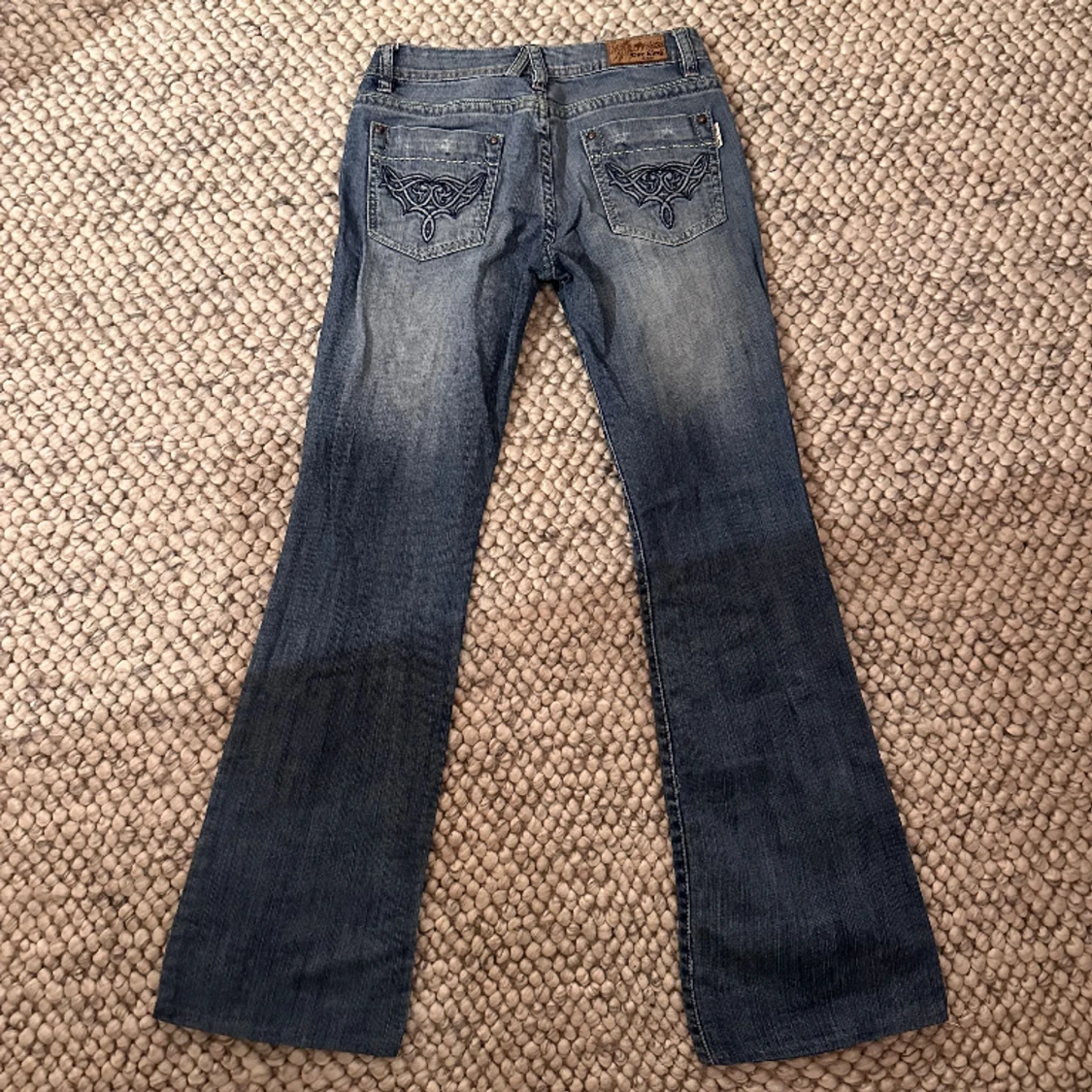 Lågmidjade bootcut  - 90