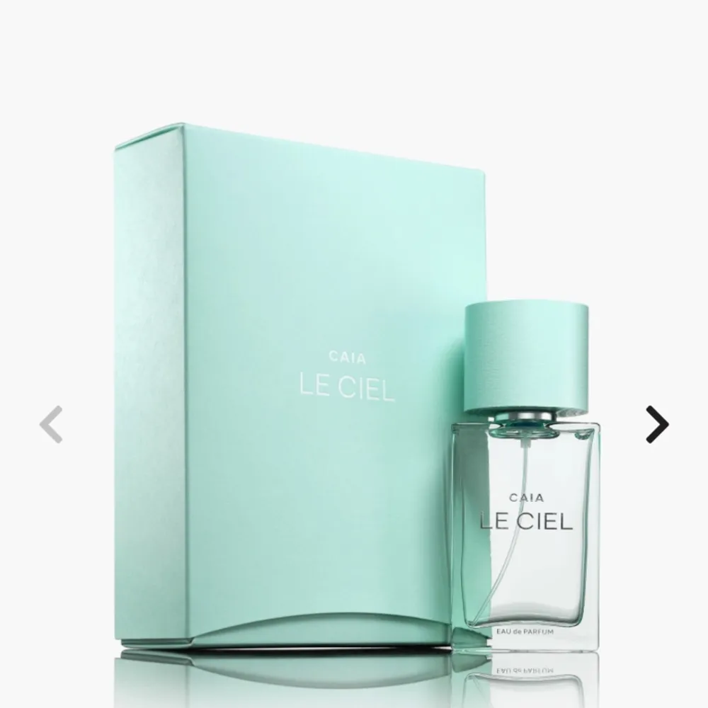Le ciel parfymen från caia, från början kostade den 595 kr. Använd men mycket kvar. Säljer pågrund av att jag inte passar i den längre 😍. Övrigt.