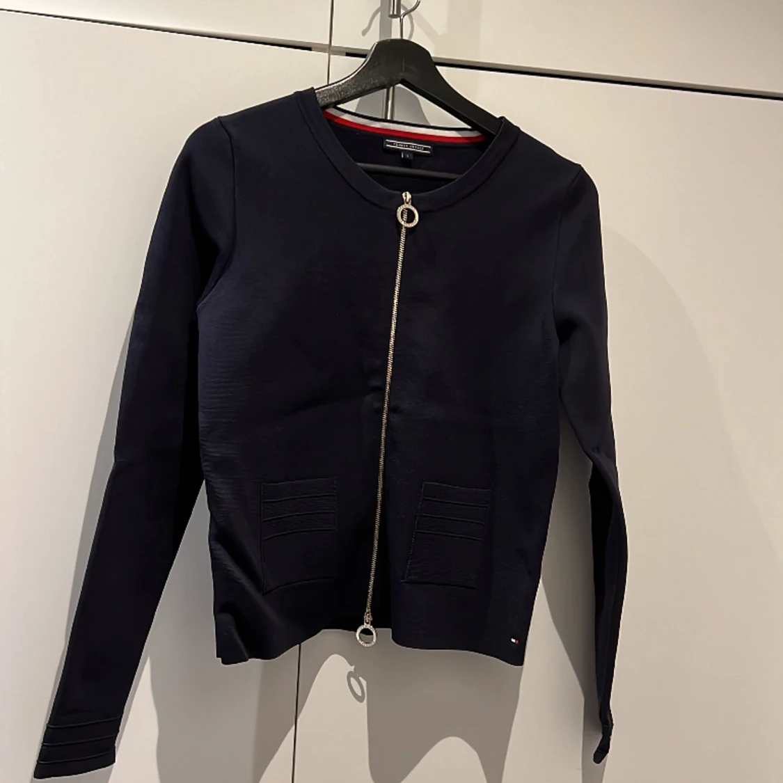 Cardigan med zipper