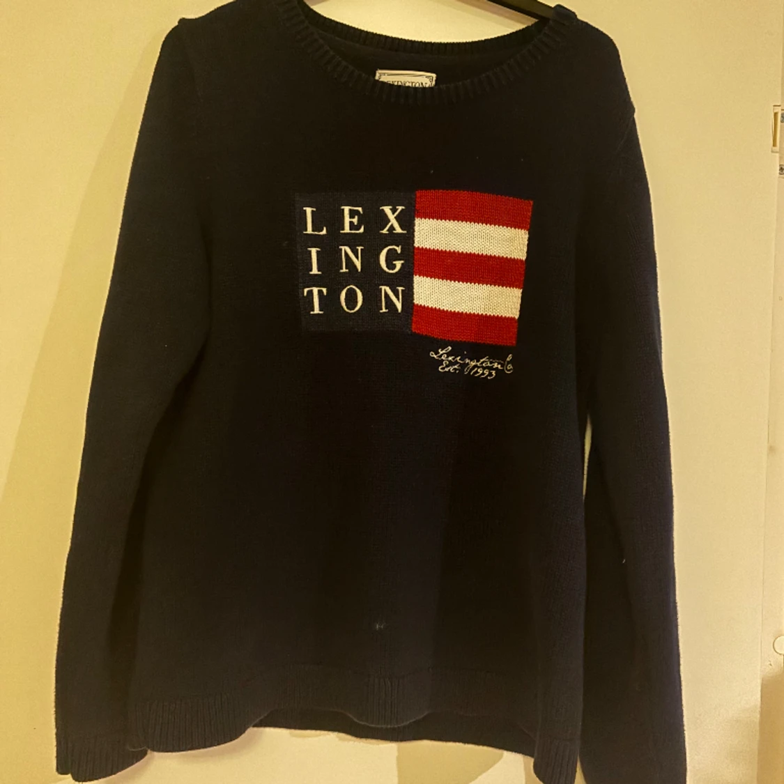 Stickad lexington tröja - 90