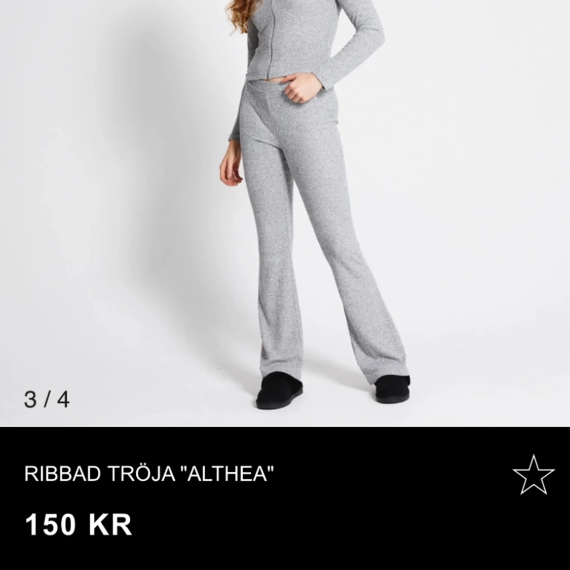 Säker zipp tröjan och byxorna