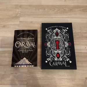 Caraval - Säljer pocket caraval för 85kr (oläst) och den finare versionen av samma bok för 290kr då den var köpt för 380kr💕 båda böckerna är i PERFEKT skick 