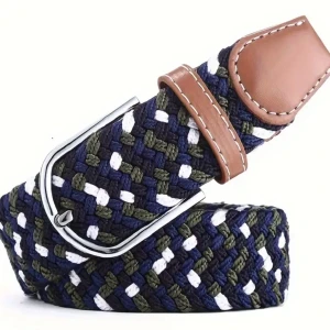 Canvasbälte  - Fräscht canvasbälte, elastiska och kan andvändas som sportgolfbälte. Perfekt som sommarbälte. 