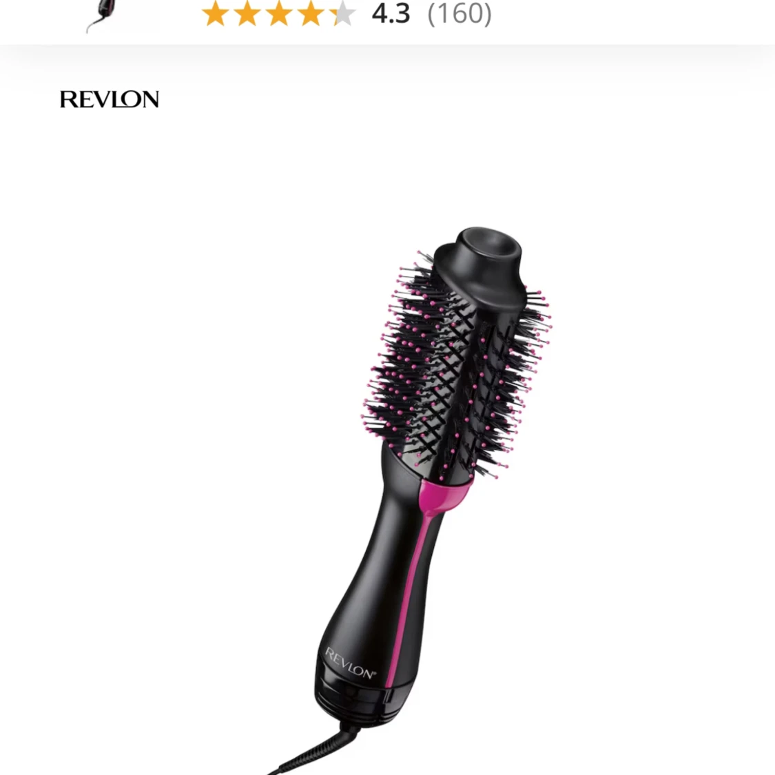 Rund varmluftsborste