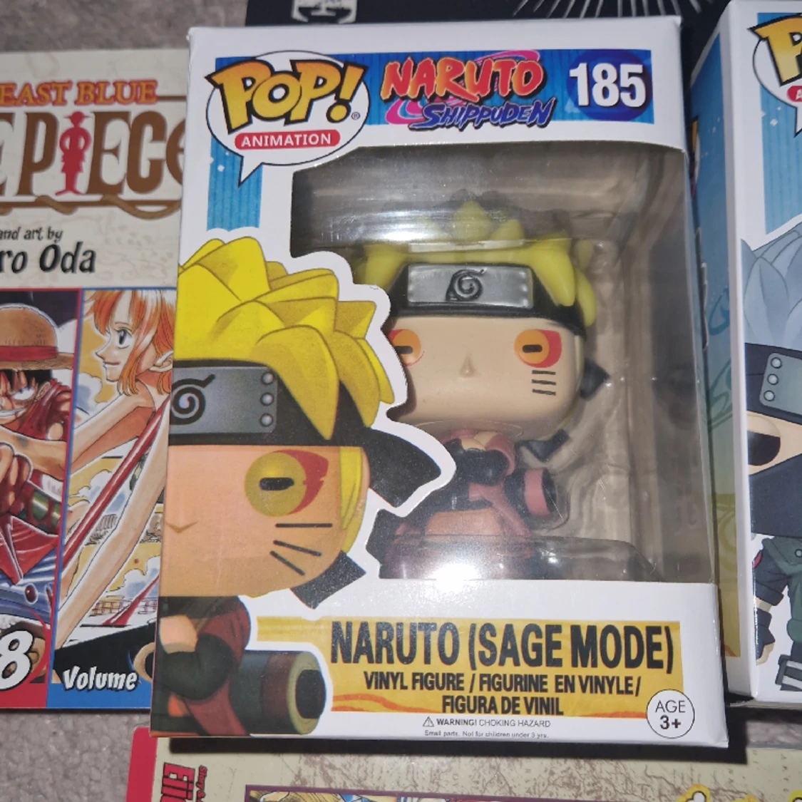 POP- figurer med NARUTO tema. Kakashi och Natuto(Sage mode) - 91