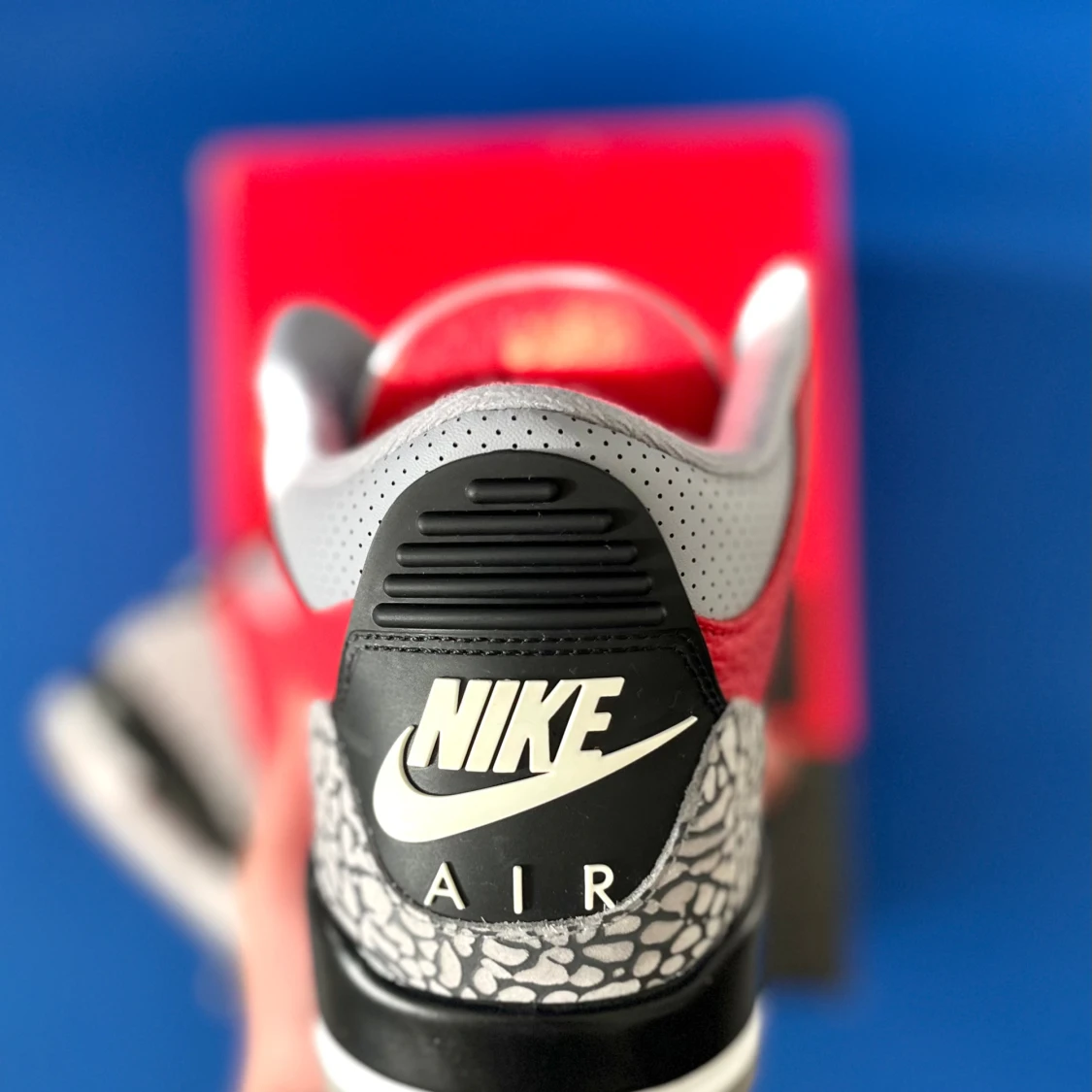 Jordan 3 Red Cement  - 93