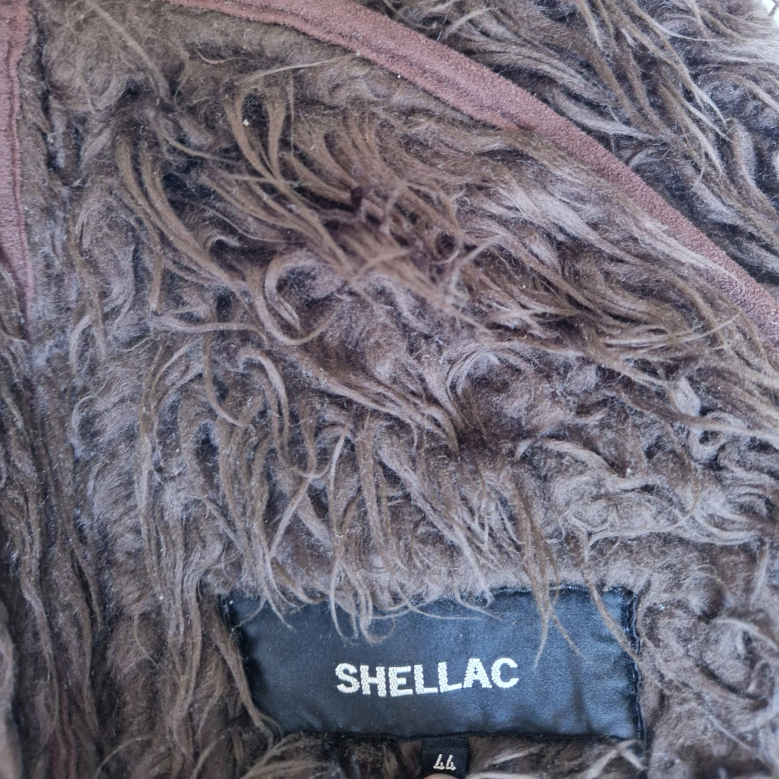 Archive mocha jacka med päls - 93