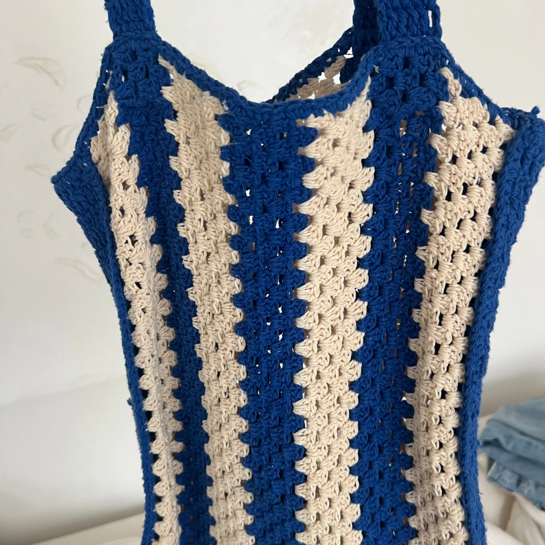 Virkad väska från Mango - 90