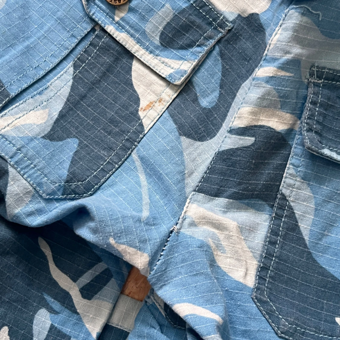 Blåa Camoshorts  - 3