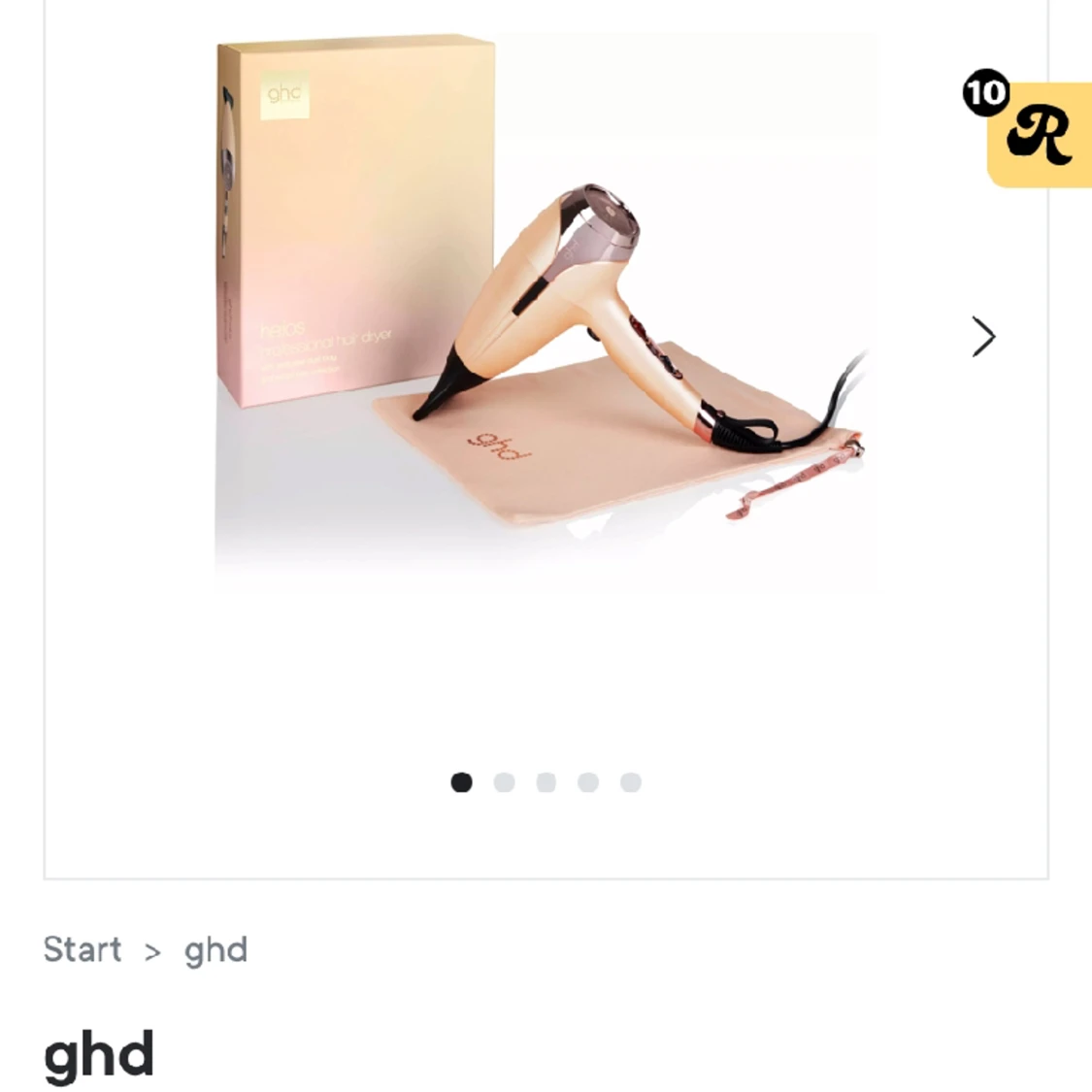 Ghd helios sunthetic collection - 90