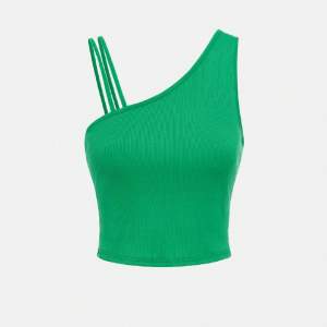 Ett grönt enkel linne/magtröja för flickor! 