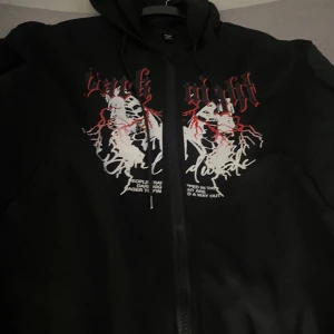 Red and black y2k zip up  - Very good condition 