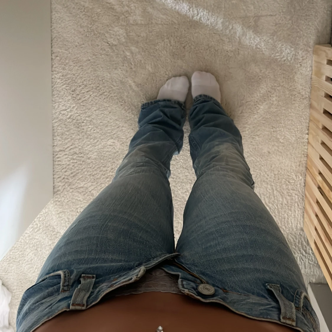 Lågmidjade jeans 