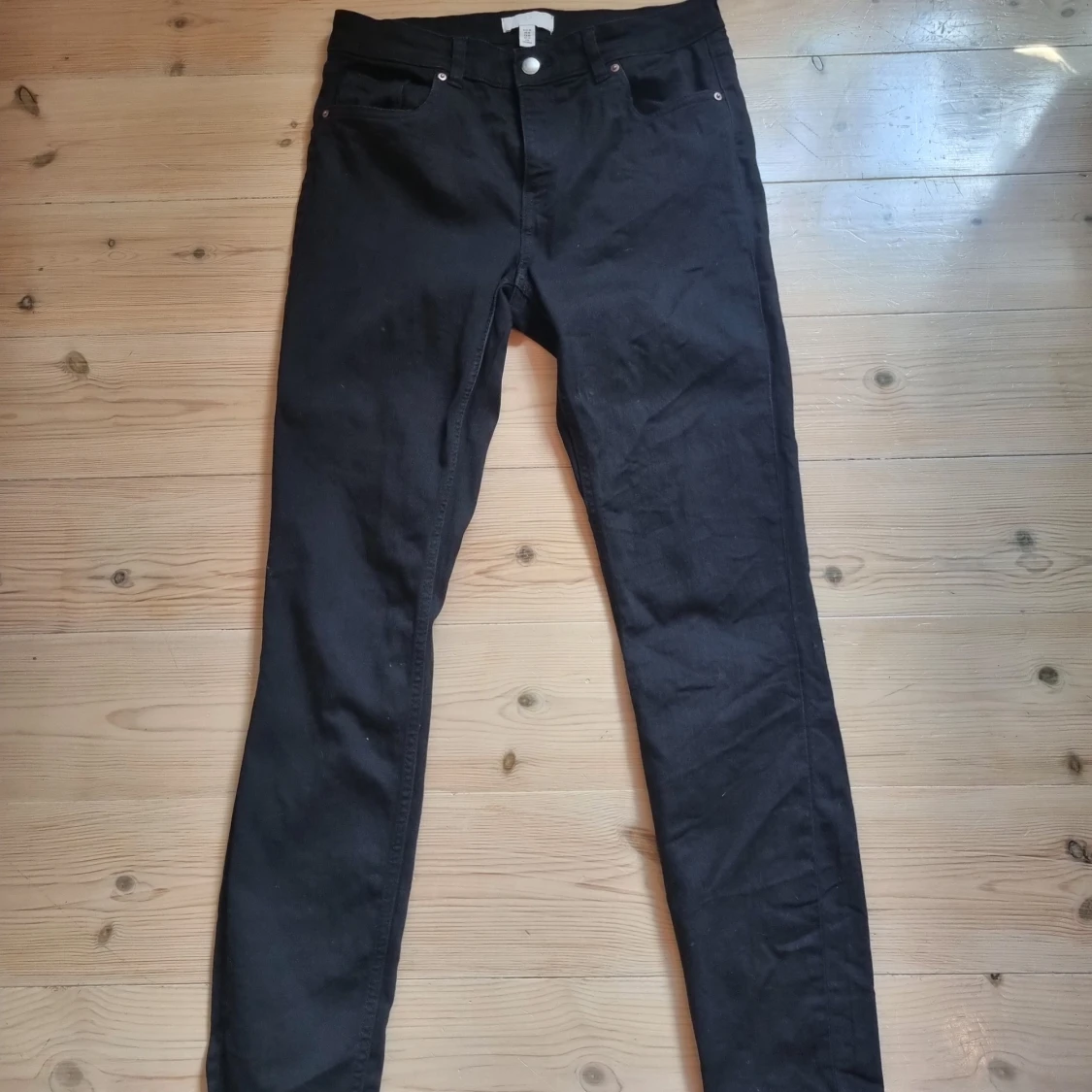 Svarta skinny jeans