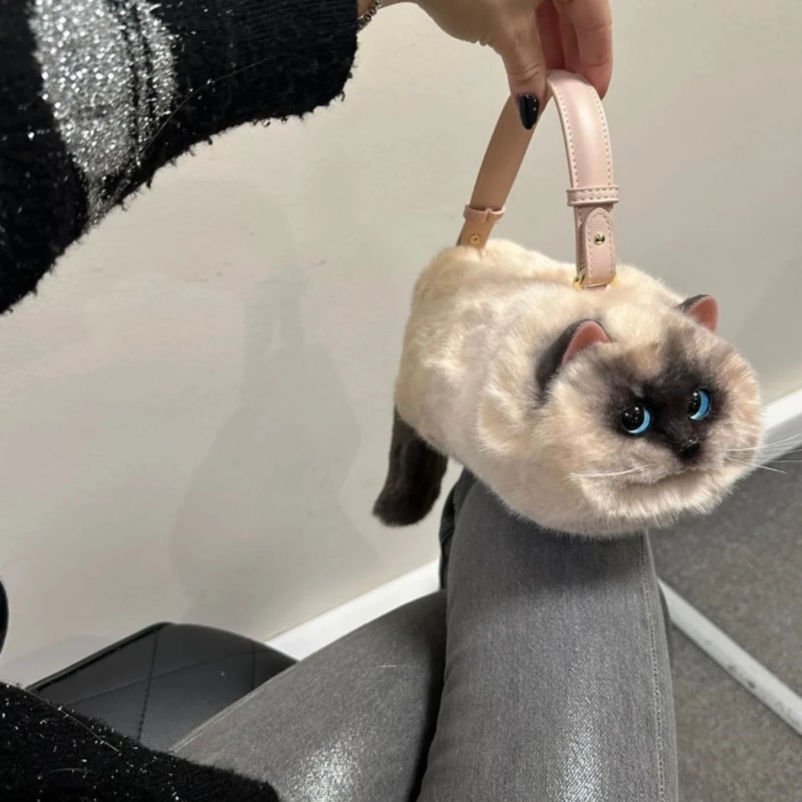 Unik kattväska för tjejer