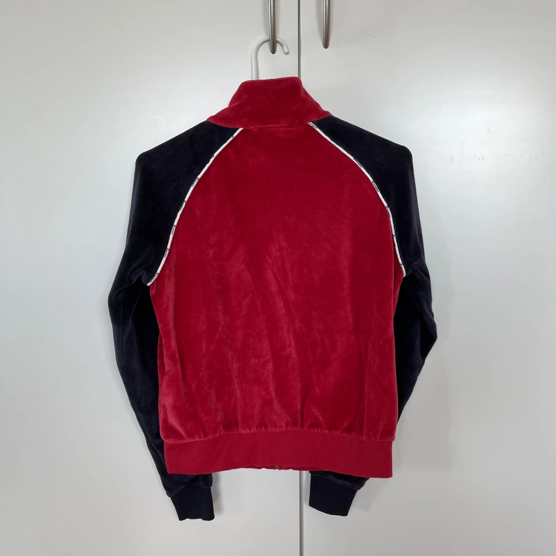 Champion zip up fleece röd/marinblå - 3