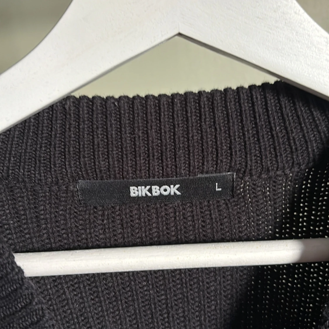 Randig stickad tröja - 91